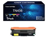 TN436 Cartouche de Toner Compatible pour Brother TN-436 TN431 TN433 HL-L8360CDW HL-L8360CDWT HL-L9310CDW MFC-L8895CDW MFC-L8900CDW MFC-L8905CDW MFC-L9570CDW Imprimantes,Y-1 Pack