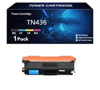 TN436 Cartouche de Toner Compatible pour Brother TN-436 TN431 TN433 HL-L8360CDW HL-L8360CDWT HL-L9310CDW MFC-L8895CDW MFC-L8900CDW MFC-L8905CDW MFC-L9570CDW Imprimantes,C-1 Pack
