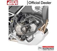TN6710 GIVI Pare-Chocs Tubulaire Noir Pour APRILIA Tuareg 660 2021 2022