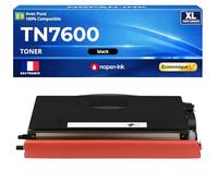 TN7600 TN-7600 Toner Compatible pour Brother HL1230 HL1240 HL1250 DCP1200 MFC8220 Noir Haute capacité avec Puce