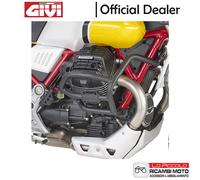 Givi Pare-chocs tubulaire TN8203 25 mm Noir pour Moto Guzzi V85 TT 2019-2024