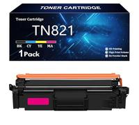 TN821 Cartouche de Toner Compatible pour Brother TN821 TN821BK TN821C TN821Y TN821M pour Brother HL-L9430CDN L9470CDN MFC-L9630CDN 9670CDN Imprimantes avec Puce,M-1 Pack