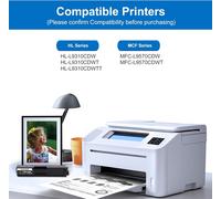 Tn910Bk Toner Compatible Avec Brother Tn-910Bk Tn910Bk Noir Pour Brother Hl-L9310Cdw Hl-L9310Cdwt Hl-L9310Cdwtt Mfc-L9570Cdw Mfc-L9570Cdwt (9000 Pages)