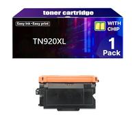 TN920XL Toner Cartridge High Yield Compatible for Brother TN920 TN-920XL TN920XXL HLEX415DW HL-L6217DW HL-L5210DN HL-L6310DW HL-L5210DW HL-L6415DW HL-L5210DWT HL-L6415DWT,Black-1 Pack