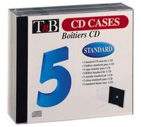 T'nB 5 boîtiers de CD