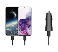 T'nb - Adaptateur D'alimentation Pour Voiture - 20 Watt - 4.8 A - Pd 3.0, Turbo Charge (24 Pin Usb-C) - Sur Le Câble : Usb-C - Noir