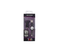 T'nB - Adaptateur d'alimentation pour voiture - with micro-USB cable - 6 Watt - 1.2 A (USB) - noir