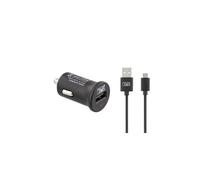 T'nB CHBBCAR1 : Chargeur Allume-cigare/Secteur Universel 5V/1A avec 1 Port USB 2.0 et 1 Port Micro-USB 2.0 pour Téléphone, Tablette, PDA
