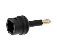 TNB Adaptateur Toslink F / Jack optique 3.5 M - noir