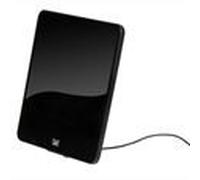 T'nB - X-Flat - Antenne d'intérieur amplifiée 55 DB - Noir