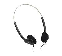T'nB Arko, Casque Filaire pour PC, Smartphone, Mac, Tablette, Universel Stéréo, Arceau Réglable, Ultra Léger et Confortable, Prise Jack Gold 3,5 mm, Ergonomique, Câble 1.10 Mètres - Noir