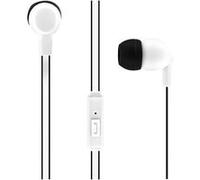T'nB BE COLOR - Écouteurs avec micro - intra-auriculaire - filaire - jack 3,5mm - blanc Blanc et noir G