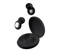 T'nB - Bouchons d'Oreilles en Silicone, Réutilisables et Confortables, Noir