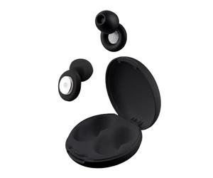 T'nB - Bouchons d'Oreilles en Silicone, Réutilisables et Confortables, Noir