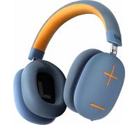 T'NB Bounce Max - Casque sans fil Circumaural nouvelle version, confortable et spacieux, avec connexion Bluetooth, son stéréo avec microphone intégré, durée ofjusqu'à 50 heures - Bleu