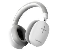 T'nB BOUNCE MAX - Écouteurs avec micro - circum-aural - Bluetooth - sans fil, filaire - jack 3,5mm - isolation acoustique - blanc, gris