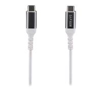 TNB Câble de charge USB-C/USB-C pour PC/MAC - Haute puissance 100W / 5A - Longueur 2 m - Blanc