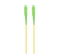 T'nB - Câble fibre optique SC/APC vers SC/APC - 6m - Jaune et Vert