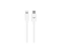 T'nB - Câble Lightning - Lightning mâle pour 24 pin USB-C mâle - 1 m - blanc