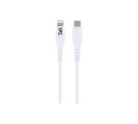 T'nB - Câble Lightning - Lightning mâle pour USB-C mâle - 2 m - Certifié MFI - blanc