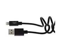 T'nB - Câble Lightning - Lightning mâle pour USB mâle - 1 m - noir