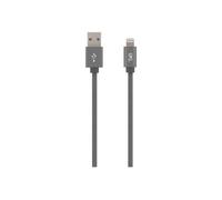 T'nB - Câble Lightning - Lightning mâle pour USB mâle - 2 m - gris