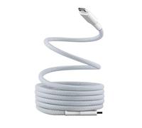 Câble de charge TNB USB-C/USB-C 1.5m gaine aimantée bleu