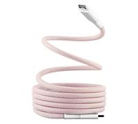T'nB - Câble USB - 24 pin USB-C (M) pour 24 pin USB-C (M) - 1.5 m - manchon magnétique - rose