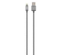 T'nB - Câble USB/Lightning 1m - Noir et Gris