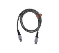 T’nB - Câble USB-C vers USB-C, Charge Rapide PD 100W, Nylon Tressé RPET, Compatible MacBook Pro iPad Air, Samsung Galaxy S22/S21/Note 10, Huawei, Xiaomi, Oppo, Sony, Google Pixel Xbox Switch PS5