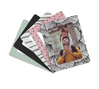 T'nB - Cadres Photo Magnétiques, Lot de 5 Cadres 10 x 15 cm Décoratifs | 5 Designs Différents, Fixation Magnétique sur Supports Métalliques, Format Photo 10 x 15 cm, idéal pour Décorer Vos Souvenirs
