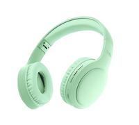 T'nB - Casque Bluetooth À Réduction De Bruit Active Tonality, Bluetooth 5.1, Autonomie 32 H ANC 42 H sans ANC, Micro Intégré, Jack 3,5 Mm et USB-C, Pliable - Vert Menthe