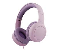 T'nB - Casque Filaire Supra-aural, Pads en Mousse, Doublure de l'arceau pour Un Confort Optimal, câble USB-C, Commandes intégrées, Micro - Rose