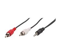 T'nB - Cavalier Jack Stéréo 3.5mm A 2RCA Mâle, Longueur 1,20 mètres