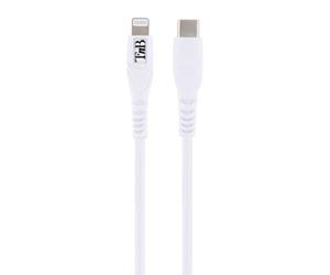 T'nB CBLTC01WH câble Lightning 1 m Blanc