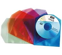 T'nB CDS01 Pocket CD 50 pochettes PP colorées