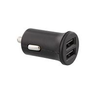 T'nB - Chargeur Allume-Cigare, Recharge Rapide | 2 Ports USB-A, Puissance 12 W, Compatible 12/24 V, Noir