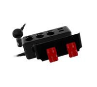 Tnb - Chargeur Allume-cigares T'nB 4 USB-A 120W + 3 Prises Allume-Cigare T'nB