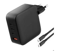 T'nB Chargeur GAN 3xUSB-C et 1xUSB-A - câble 2 mètres inclus