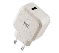 T'nB - Chargeur Secteur 2.4A Eco Conçu Charge Rapide 12W pour Téléphone Portable IPhone, Samsung, Xiaomi, Huawei, Oppo - Blanc