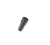 T'nB - Chargeur voiture USB-C + USB-A 48W ¿ Aluminium recy ris anthracite