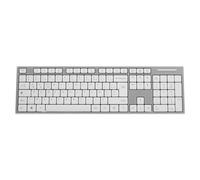 T'nB Classy - Clavier - rechargeable - sans fil - 2.4 GHz, Bluetooth - AZERTY - Français - gris, blanc - boîte