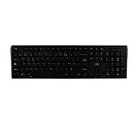 T'nB Classy - Clavier - rechargeable - sans fil - 2.4 GHz, Bluetooth - AZERTY - Français - noir - boîte