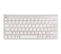 T'nB Clavier K-Blue KBBTPC1 AZERTY Bluetooth 3.0 Argent/Blanc
