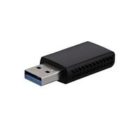 T'nB - Clé Wifi 6 USB-A 1800 Mbps, Débits Rapides, 802.11ax, Streaming HD et Jeux en Ligne, Sécurité WEP WPA WPA2, Installation Sans Driver, Compatibilité Windows et Mac, Format Compact pour PC - Noir