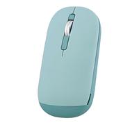 T'nB - Souris Color Dual Connect, 2 en 1, Bluetooth et dongle sans Fil USB-A, élégante et Ultra Fine, Connexion Plug&Play, Dragonne Pratique, Veille Automatique - Bleu
