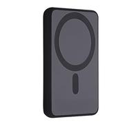 T'nB Color - Batterie Externe iPhone, Magnétique 5000 mAh | Compatible MagSafe, Sans Fil et USB-C 20 W, Compatible iPhone 12 à 16, Gris