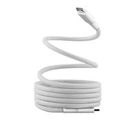 T'nB Câble USB-C magnétique M/M 1,5 m gaine aimantée Blanc