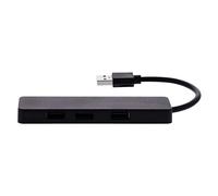 Hub USB - T'nB - 4 Ports USB-A - Auto-alimenté - Vitesse 480 Mbps - Noir