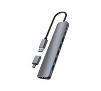 T'nB - Concentrateur (hub) - 6 x SuperSpeed USB 3.0 + 1 x USB-C - de bureau